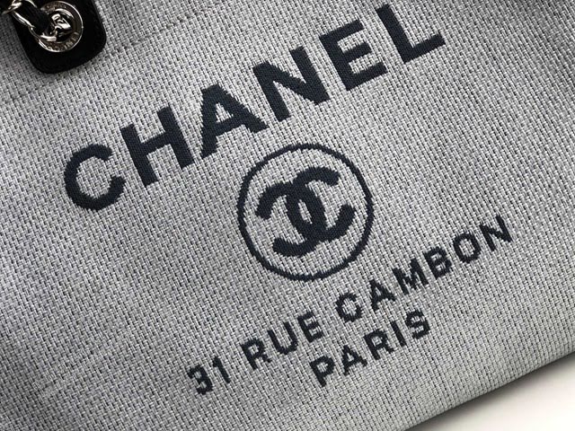 Chanel女包 66941 香奈兒經典款沙灘包 Chanel帆布購物袋  djc4033